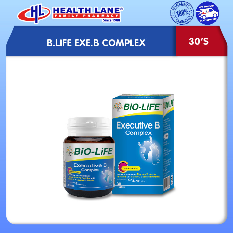 BIO-LIFE EXE.B COMPLEX (30'S)